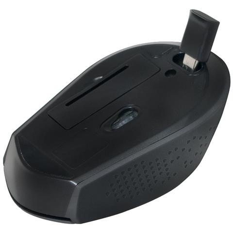 Mouse ID0160 Ottico 3 Tasti 1200 DPI Colore Nero - Foto 12