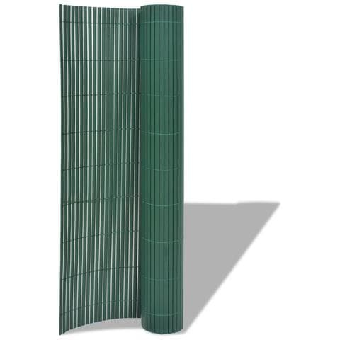 Recinzione da Giardino a Doppio Lato in PVC 90x300 cm Verde - Foto 2