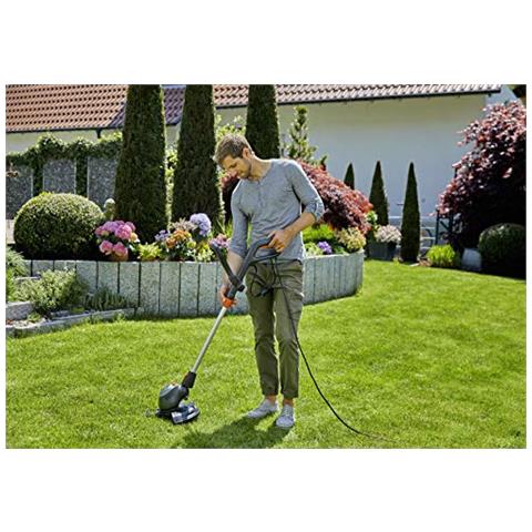 09.874-20 Powercut 650/28-decespugliatore Elettrico, Nero, Antracite, Grigio, Turchese, Arancio, Ø 28 Centimetri Prestazioni 650w - Foto 2