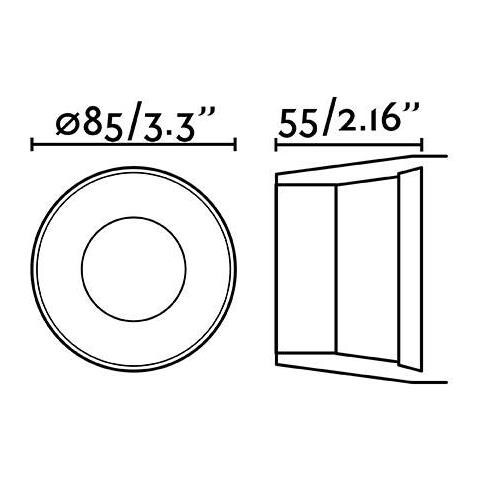 Faretto Da Incasso Nero, Gu10 - Foto 2
