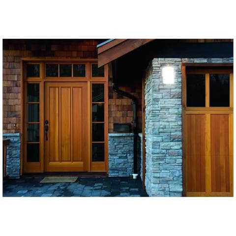 Ledvance Endura Classic Lanterna Cilindro Applique Da Esterno Per Esterno E27 Legno - Foto 1