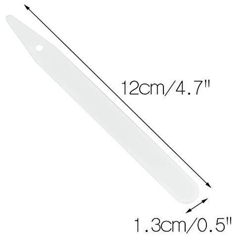 100pcs Impianto Etichette Markers 12cm Da Giardino In Plastica Tag Nurvey Seed Etichetta Con Foro Perfetto Per Gli Amanti Di Giardinaggio - Foto 2
