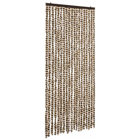Zanzariera Beige e Marrone 56x185 cm Ciniglia - Foto 1