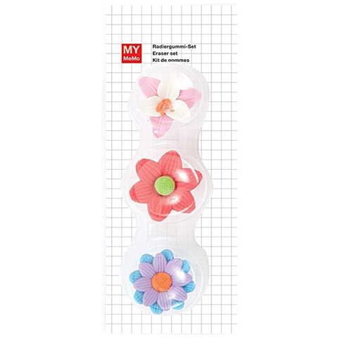 3 Gomme A Forma Di Fiore - Foto 1