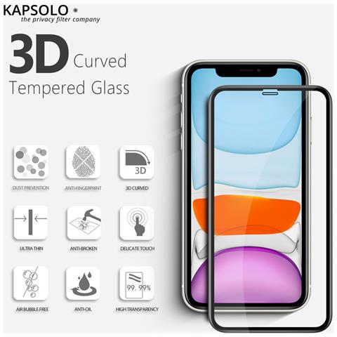 Tempered GLASS Screen Protection, curved, Ultimate, Microbial Apple iPhone 12 mini - Foto 5