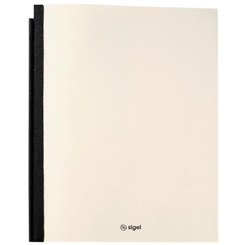 Cf305 Cartella A5 Cartoncino Beige, Nero - Foto 1