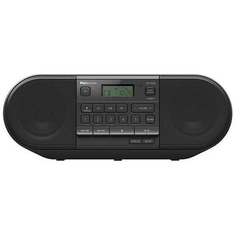 Panasonic Rx-d550 - Tragbar - Dab+,fm,ukw - 20 W - Schwer - Weich - Vokal - Mp3 - 1-weg (rxd550e-k) - Foto 4