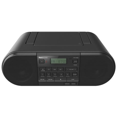 Panasonic Rx-d550 - Tragbar - Dab+,fm,ukw - 20 W - Schwer - Weich - Vokal - Mp3 - 1-weg (rxd550e-k) - Foto 2