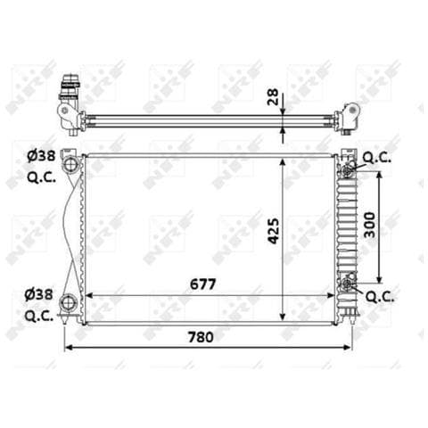 Radiatori Audi 58234 - Foto 1