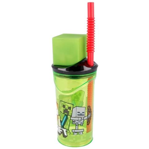 Coppa 3d Con Figura 360 Ml. Minecraft Verde - Foto 1
