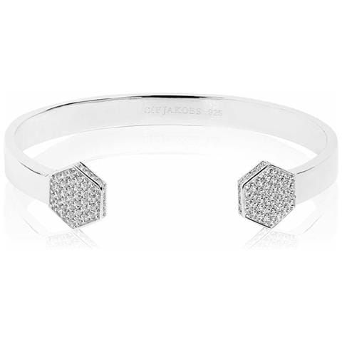 Bracciale Donna Bg11060-cz Grigio Argento Puro (16 Cm) - Foto 1