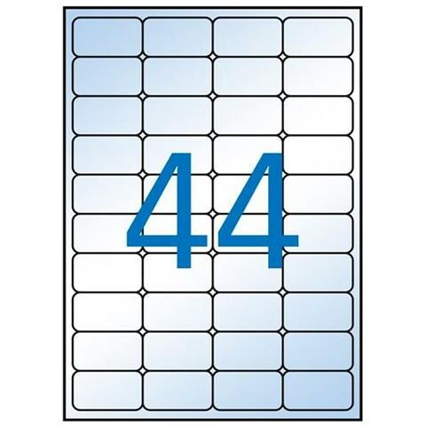 Etichette Per Stampante Apli 48,5 X 25,4 Mm A4 10 Foglie - Foto 2