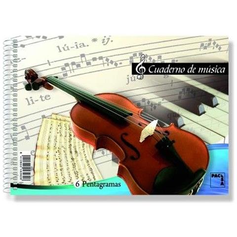 Quaderno Pentagramma Pacsa 20 Fogli Quarto Din A4 (20 Unità) - Foto 1