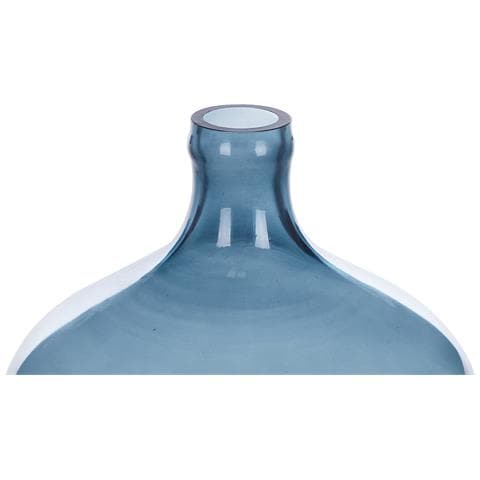 Vaso Da Fiori Roti Vetro 39 Cm Blu - Foto 2