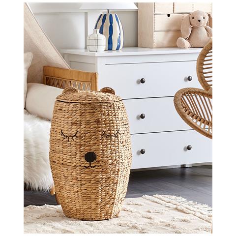 Cestino Per Bambini Orsacchiotto Sambur Vimini Naturale - Foto 7