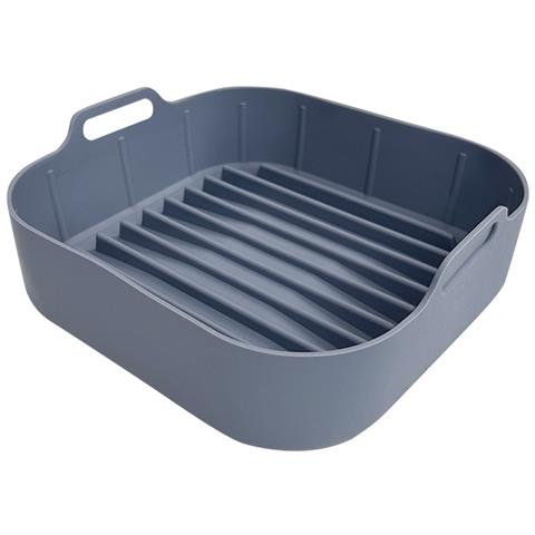 Rivestimento Quadrato Per Friggitrice Ad Aria In Silicone 20x20x6 Cm - Foto 2