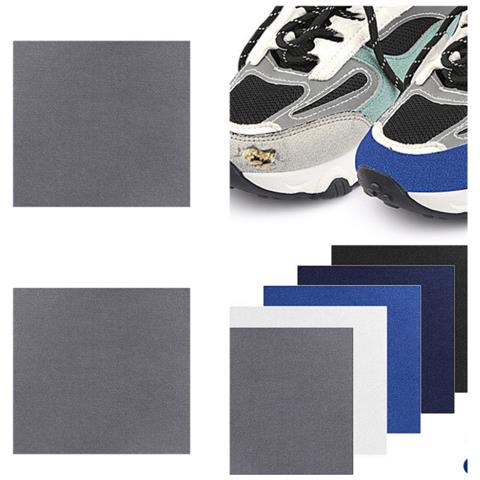 Set Di 2 Toppe Adesive Per Riparazione Scarpe, Toppe Autoadesive Per Riparazione Scarpe Da Ginnastica Darkgrey - Foto 1