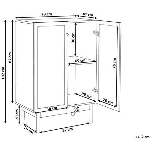 Armadio Nivo Marrone Chiaro - Foto 6