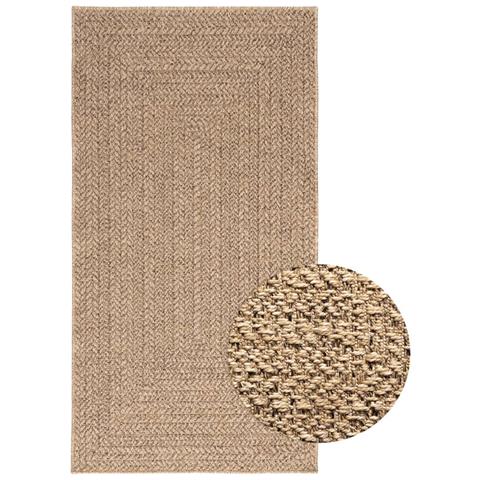 Tappeto Zizur 80x150 Cm Aspetto Iuta Per Interni Ed Esterni - Foto 1