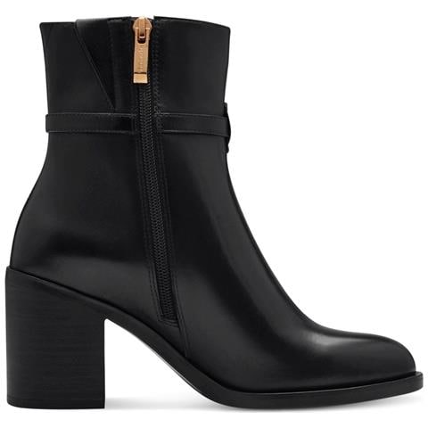 Heeled Boots Stivaletti Pelle Scarpe Donna Nero Eu 36, 1-25319-43 001 - Foto 3