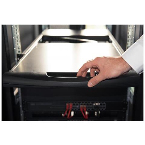 Console Modulare 19"" Hd Lcd Kvm, 8 Porte Cat 5, Tastiera Us - Foto 3