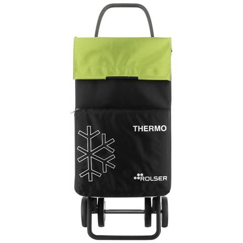 Carrello Della Spesa A 4 Ruote, 46l, Nero - Ter060negro /lim - Foto 1
