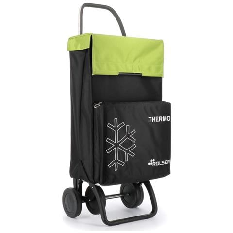 Carrello Della Spesa A 4 Ruote, 46l, Nero - Ter060negro /lim - Foto 2