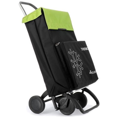 Carrello Della Spesa A 4 Ruote, 46l, Nero - Ter060negro /lim - Foto 6
