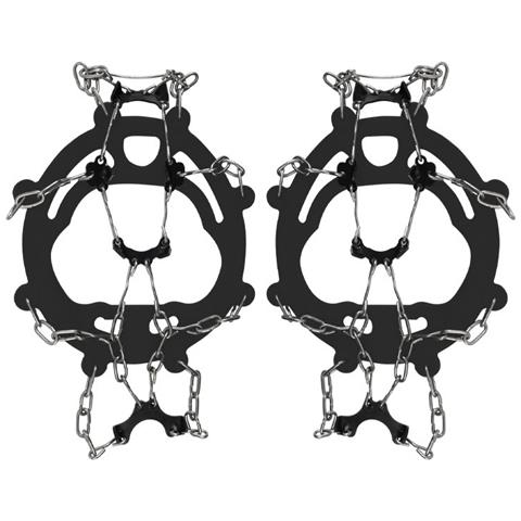 Ramponi Da Ghiaccio Antiscivolo - Gomma Nera [denti Bianchi] Taglia Unica (veste 36-44) Black - Foto 1