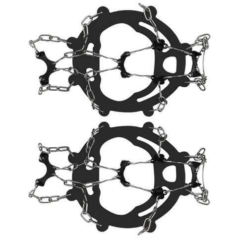 Ramponi Da Ghiaccio Antiscivolo - Gomma Nera [denti Bianchi] Taglia Unica (veste 36-44) Black - Foto 2