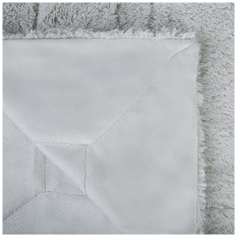 Coperta Gelik 180 X 200 Cm Grigio Chiaro - Foto 5