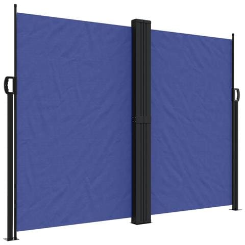 Tenda Da Sole Laterale Retrattile Blu 180x600 Cm - Foto 2