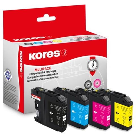 G1537KIT cartuccia d'inchiostro 4 pz Compatibile Nero, Ciano, Magenta, Giallo - Foto 1