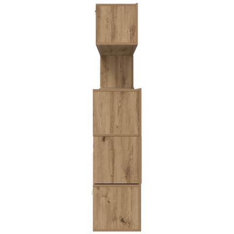 Set mobile TV 8 pcs rovere artigianale 80 x 30 x 30 cm - Foto 9