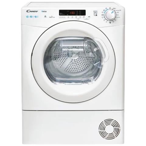 CRE H10A2DE-S Asciugatrice, Libera installazione, Pompa di calore, 10 Kg, Classe E, Bianco, Contenuti extra e controllo di prossimità (NFC), L x P x A (mm) 596x607x850 - Foto 1