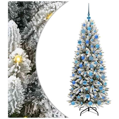 Albero di Natale artificiale con 300 LED Bianco 180 cm - Foto 1