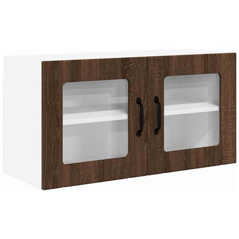 Pensile cucina Rovere Marrone 80 x 31 x 40 cm Legno multistrato - Foto 1