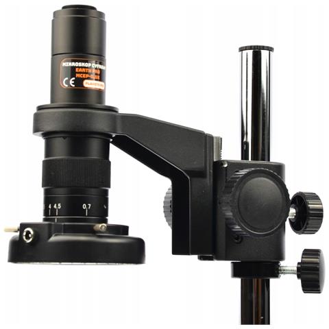 Mikroscopio Digitale Earth Pro Mcep-0.5x - Zoom 7x-45x, Display 8"" | Oculare 360°, Illuminatore 56xled, Camera Pegasus Pro - Foto 8