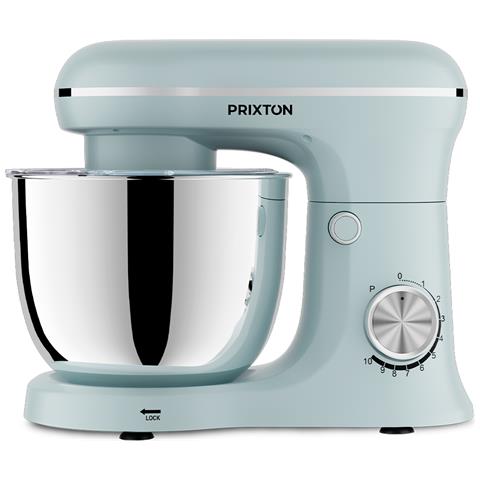 Frullatore Impastatrice Kr250 Per Pasticceria, Potenza 1500 W, 10 Velocità, Ciotola Acciaio Inox Da 5 Litri, 3 Accessori, Coperchio Trasparente (azzurro) - Foto 1