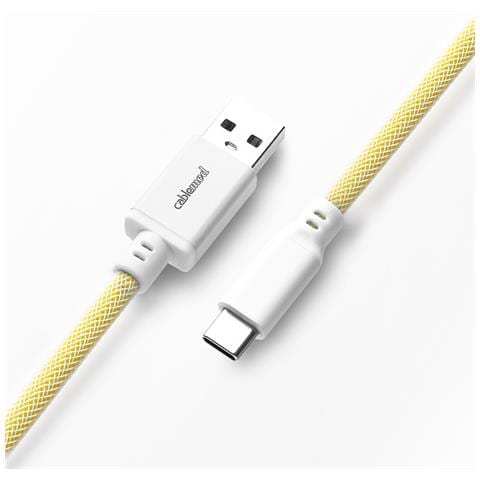 CM-PKCA-CWAW-YW150YW-R cavo USB 1,5 m USB A USB C Giallo - Foto 2