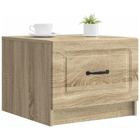 Tavolino da salotto con cassetto Rovere Sonoma 49 x 50 x 37 cm - Foto 2