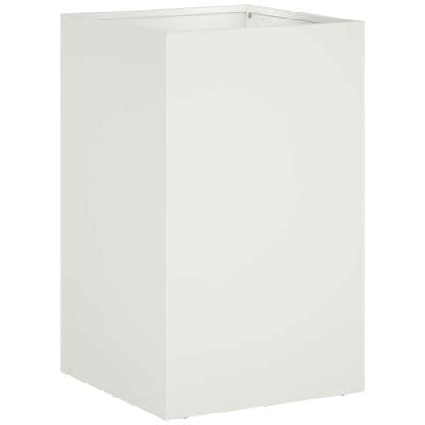 Vaso da giardino Bianco 30 x 30 x 50 cm - Foto 1