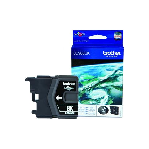 LC-985BK Cartuccia Ink Originale Nera per DCP J125 MFC J220 Capacità 300 Pagine - Foto 4
