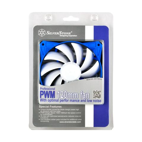 SST-FW122, Ventilatore, 12 cm, 1000 RPM, Blu, Bianco, 12 cm, 12 cm - Foto 6