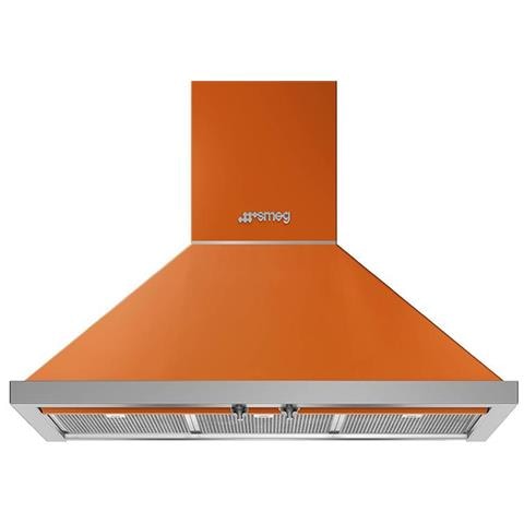 Cappa a Parete KPF9OR Aspirante 90 cm Colore Arancione - Foto 5