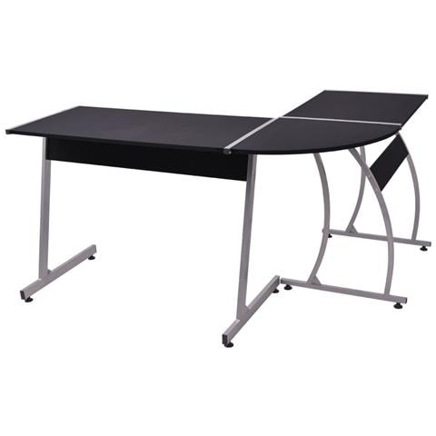 Scrivania ad Angolo a L Nera - Foto 4