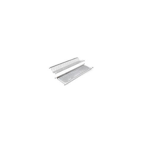Scolapiatti Pensile Per Piatti E Bicchieri In Acciaio Inox Per Mobile Di Lunghezza 90cm (835mm E 870mm) - Foto 1