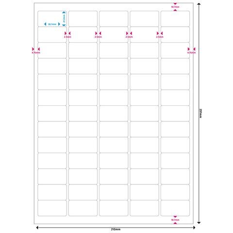 Etichette Multiuso Adesive 38.1x21.2 Mm, Bianco, Confezione 3250 Pezzi - Mrink151 - Foto 3