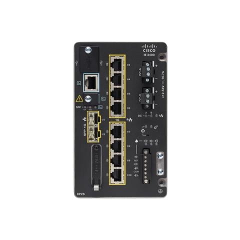 Catalyst IE3400 Gestito L2/L3 Gigabit Ethernet (10/100/1000) Supporto Power over Ethernet (PoE) Nero - Foto 1