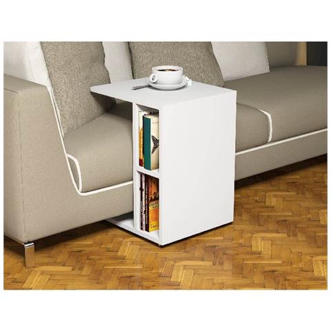 Ufficio-Tavolo DAppoggio Noce 35 x 57.5 x 45 cm Homemania Tavolino da Caffè Ceylin Soggiorno Per Salotto 